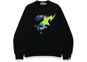 BAPE x Kid Cudi Crewneck Black