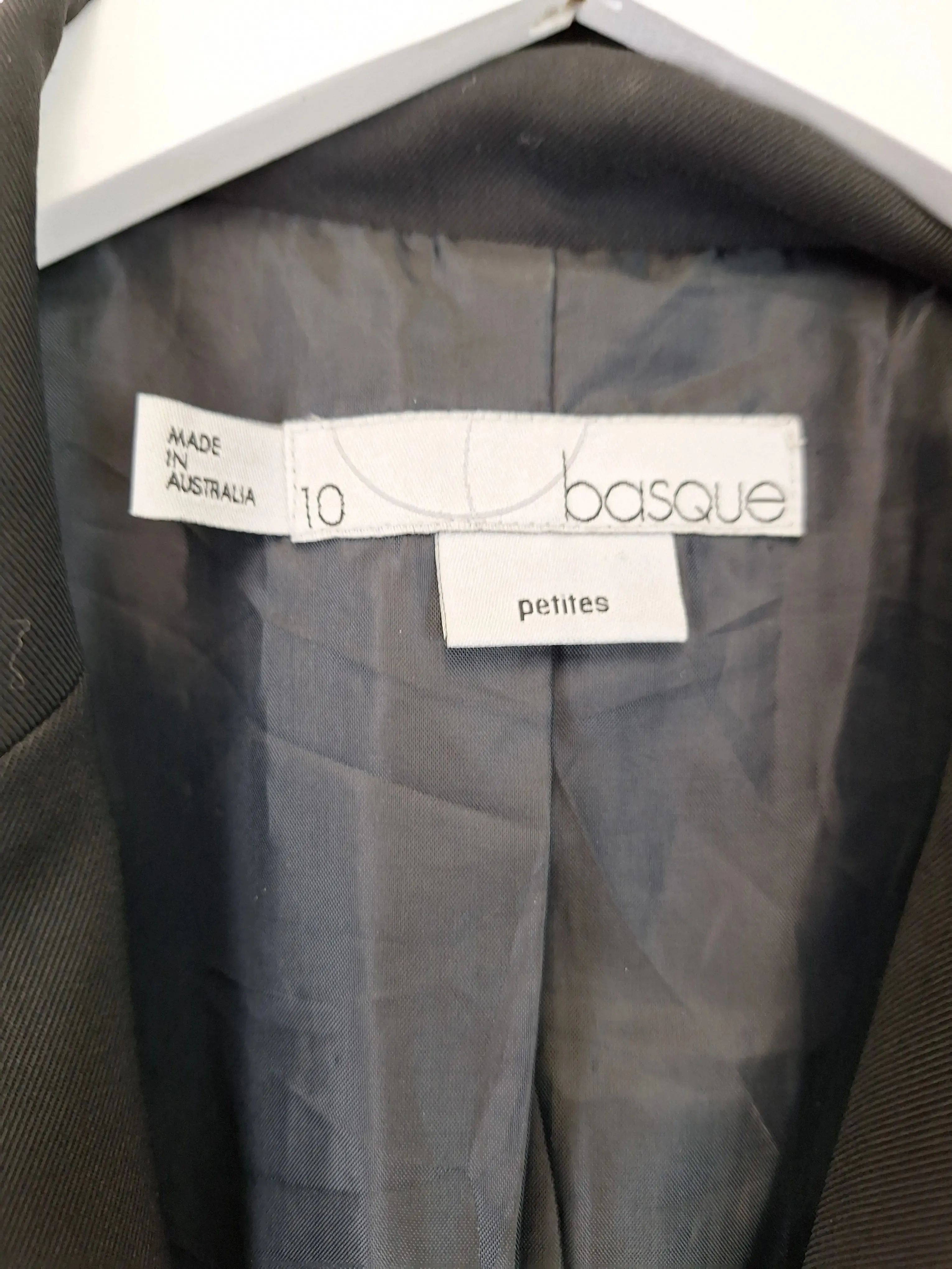 Basque Classic Tailored Office  Blazer Size 10