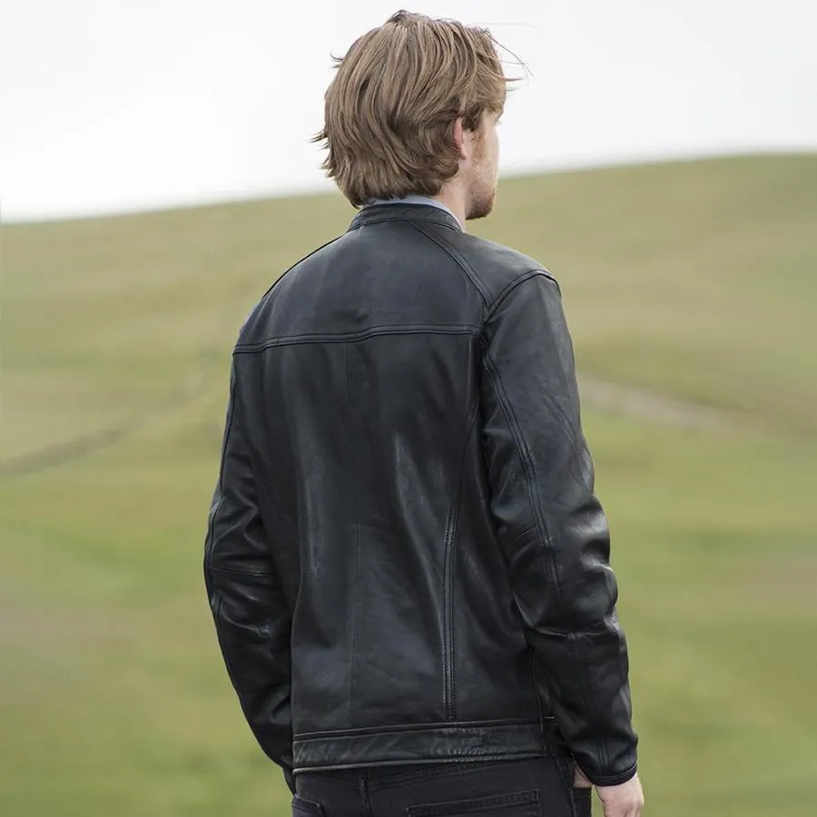 Black Leather "Iconoclast" Jacket