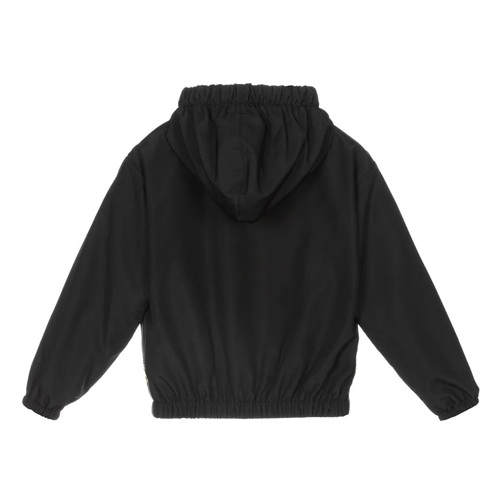 Black Zip Up Hoodie