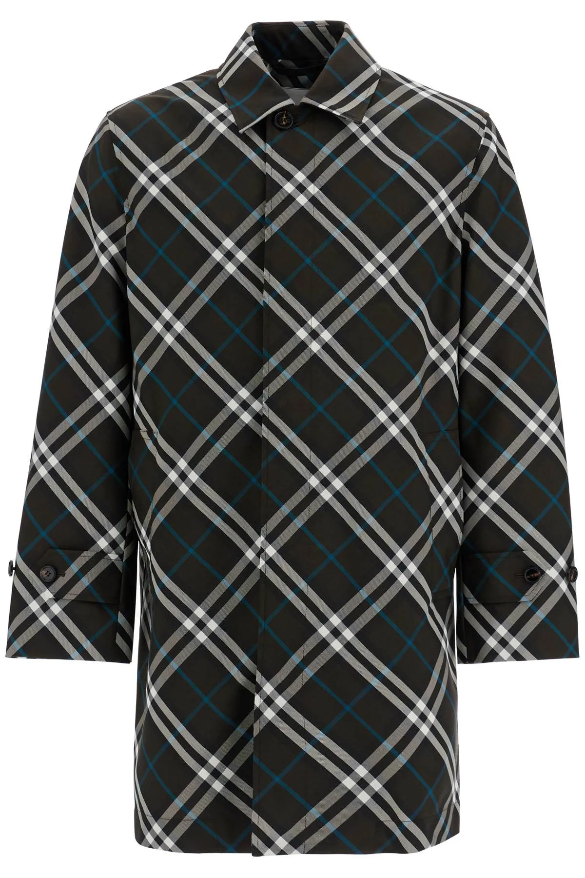 BURBERRY ered

"checkered nylon car coat