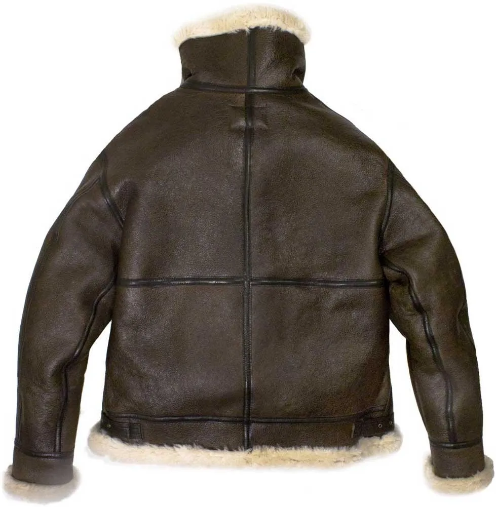 Mens B-3 Sheepskin Bomber Jacket by Cockpit USA