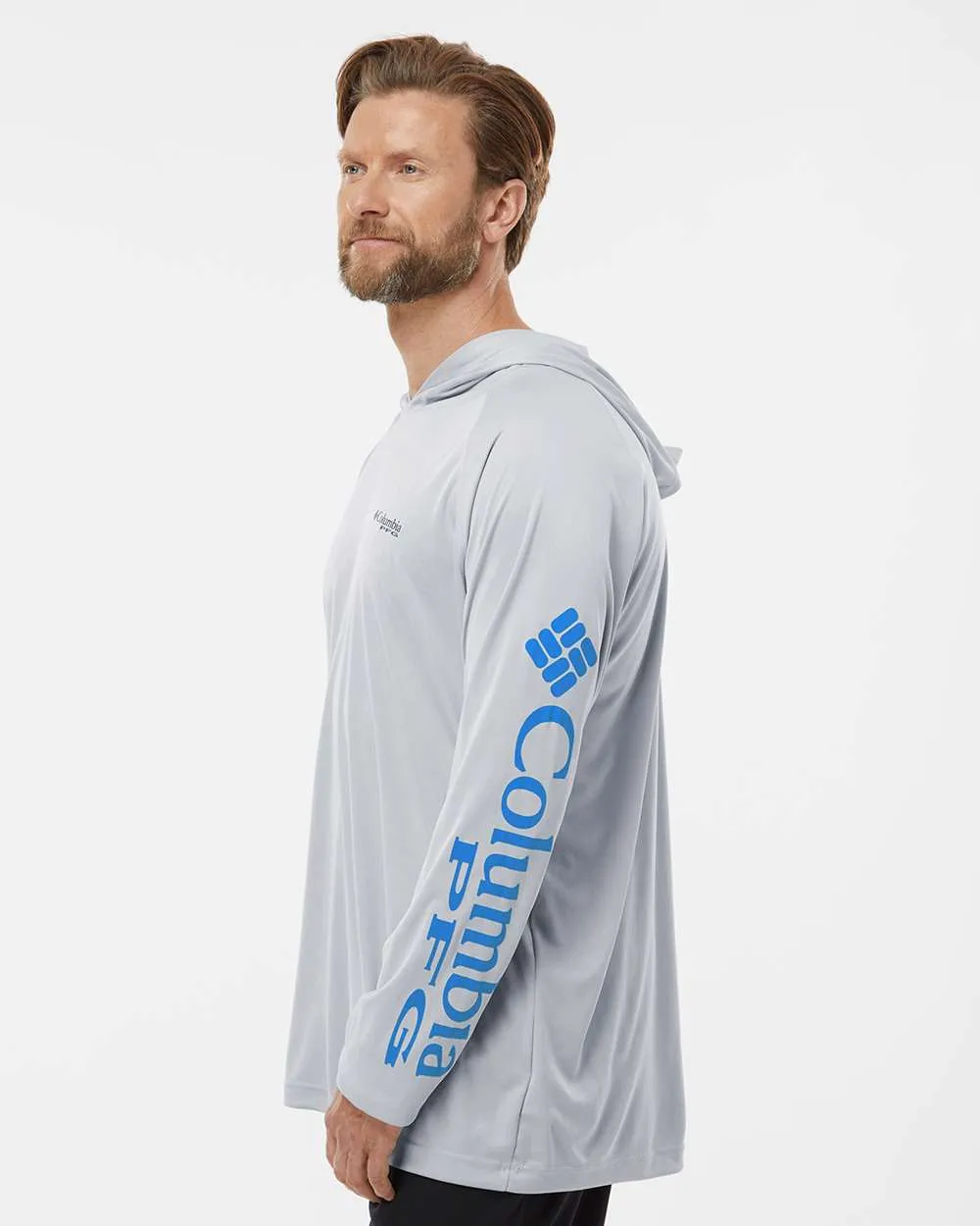 Columbia PFG Terminal™ Tackle Hooded Long Sleeve T-Shirt 153617