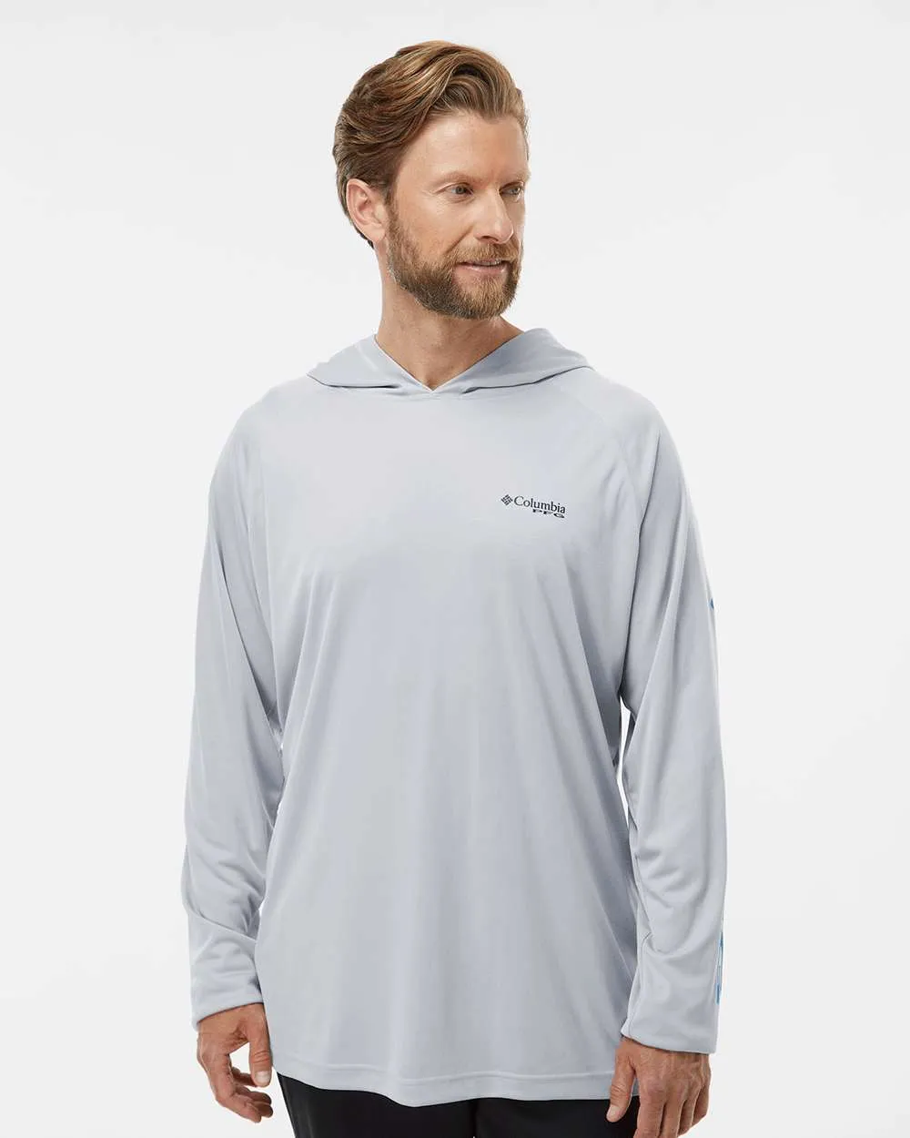 Columbia PFG Terminal™ Tackle Hooded Long Sleeve T-Shirt 153617