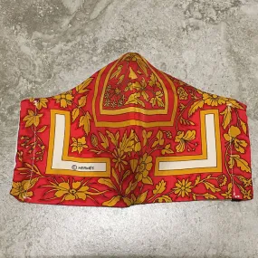 Handmade Vintage Hermes Joyaux de L'ete Silk Scarf Mask